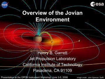 Overview of the Jovian Environment