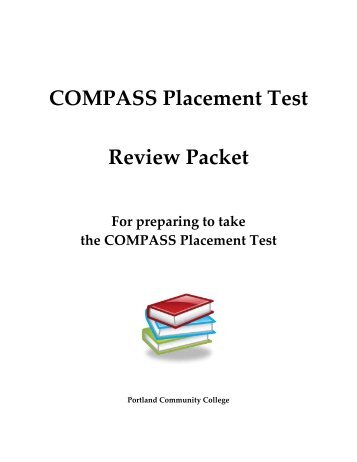 COMPASS Placement Test Review Packet - Portland Community ...