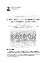 2. Surgical anatomy of upper abdominal solid organs - Transworld ...