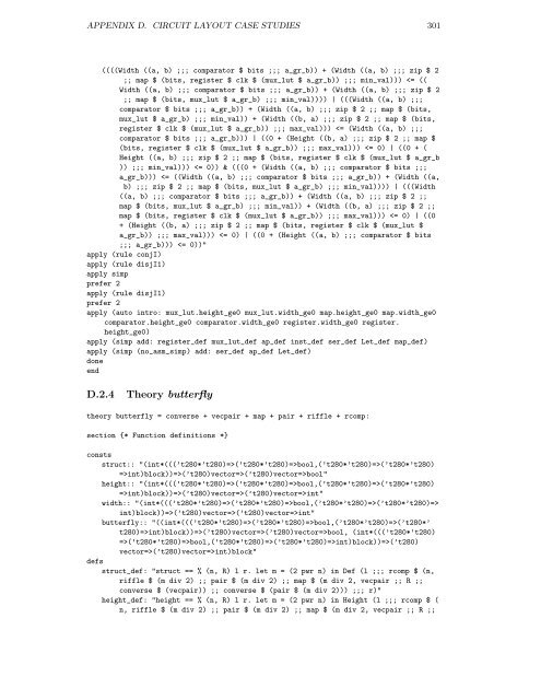 Verification of Parameterised FPGA Circuit Descriptions with Layout ...