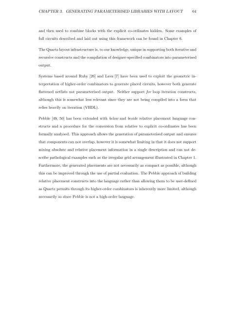 Verification of Parameterised FPGA Circuit Descriptions with Layout ...