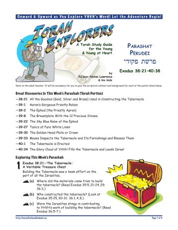 Torah Explorers - Hoshana Rabbah