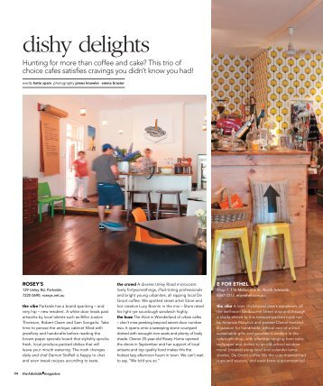 dishy delights - E For Ethel