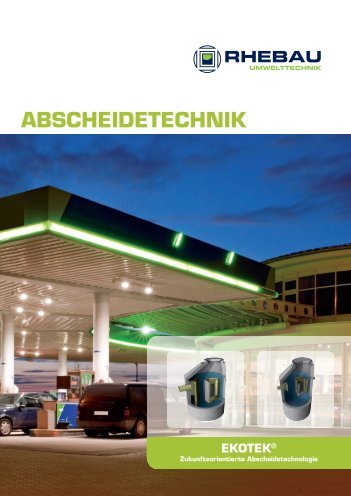 ekotek® abscheider - Rhebau GmbH