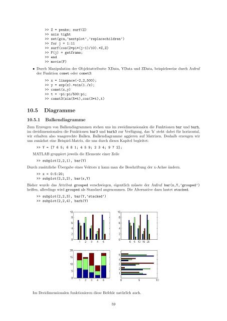 MATLAB - Eine Einführung - TUM