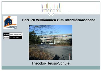 Schülerprofil Realschule - Theodor-Heuss-Schule