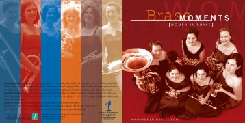 Booklet der CD ansehen - Women in Brass