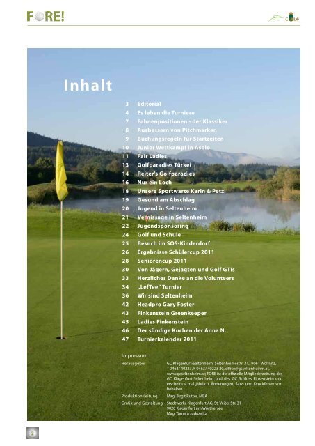 Kärnten Golf Open Wir sind Seltenheim Nationale ... - 3dak.get24.at