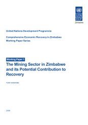 Working Paper 1 The Mining Sector in Zimbabwe - Cryptome