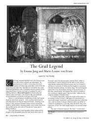 The Grail Legend - C.G. Jung Society of Atlanta