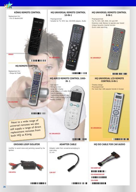 HQSS Cables & Plugs - Nedis