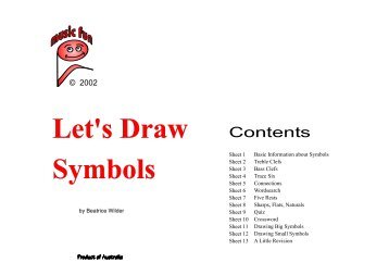 Let's Draw Symbols - Music Fun