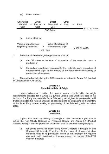 comprehensive economic cooperation agreement between ... - MITI