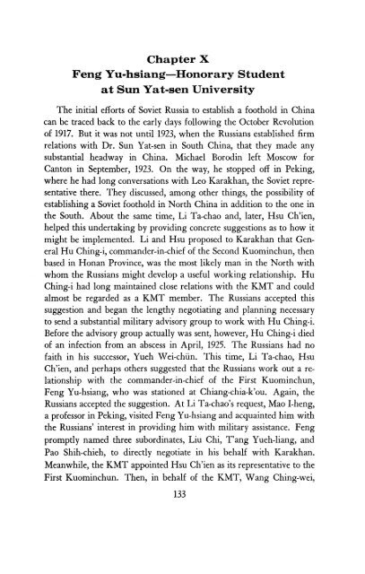 Sun Yat-sen University in Moscow and the Chinese Revolution - KU ...