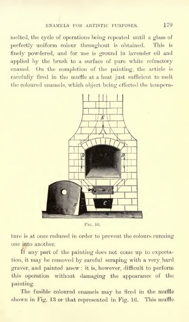 Enamels and enamelling; an introduction to the preparation and ...