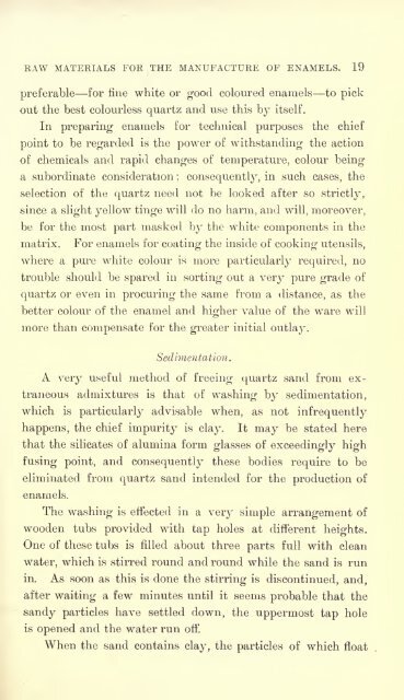 Enamels and enamelling; an introduction to the preparation and ...