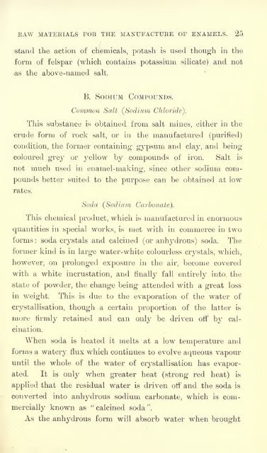 Enamels and enamelling; an introduction to the preparation and ...