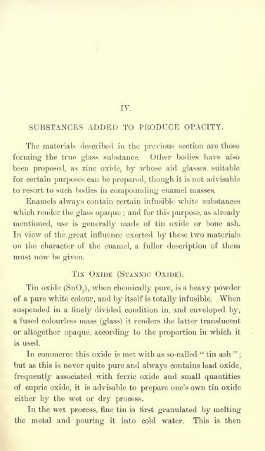 Enamels and enamelling; an introduction to the preparation and ...