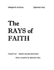Rays of Faith: Fundamentals of Faith Notes