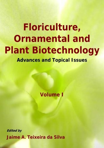 Floriculture, Ornamental and Plant Biotechnology - Global Science ...