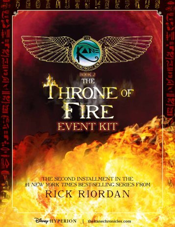 Throne of Fire Event Kit.pdf - Rick Riordan