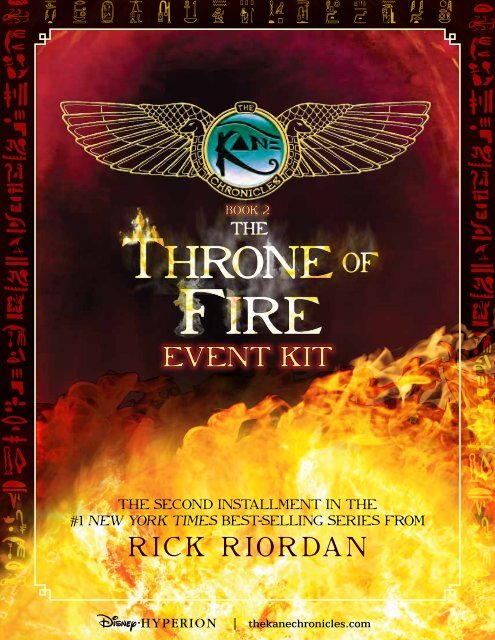 Throne of Fire Event Kit.pdf - Rick Riordan