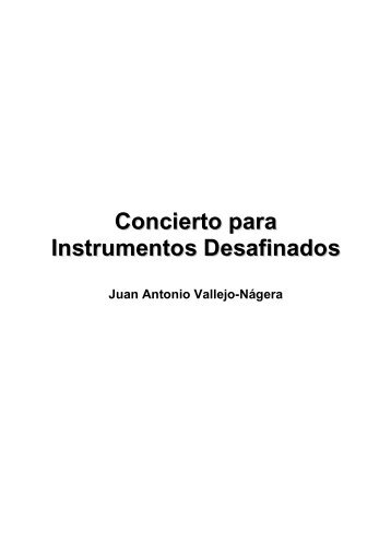 Concierto Para Instrumentos Desafinados - IES Serra Mariola