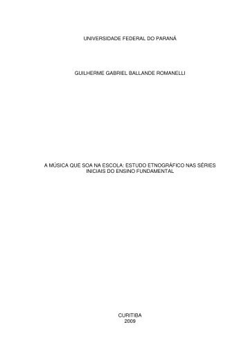 Guilherme Gabriel Ballande Romanelli - Programa de Pós ...
