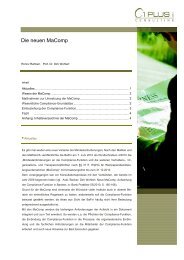 Fachbeitrag MaComp (pdf ca. 52 KB) - 1 PLUS i GmbH