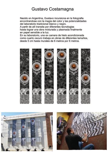 Dossier de Gustavo Costamagna en .pdf (4,8 Mb) - mARTadero