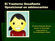 El Trastorno Desafiante Oposicional en adolescentes: prevalencia ...