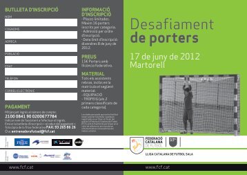 Desafiament de porters