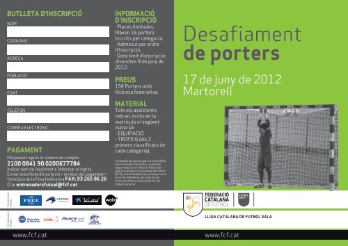 Desafiament de porters