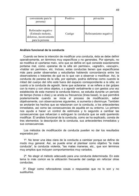 Los problemas de conducta en la escuela - Ministerio de Educación