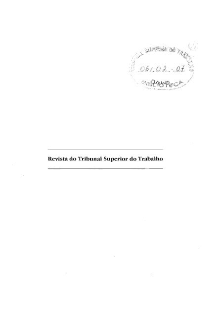 Desagravo ao Direito do Trabalho e à Justiça do Trabalho - Jorge Luiz Souto  Maior