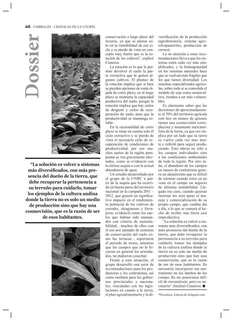 Informe central - Prensa Red