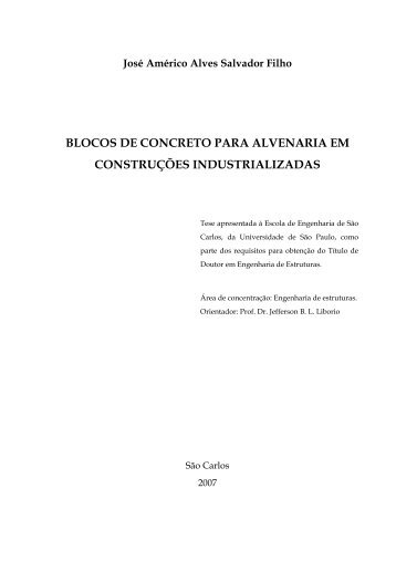 blocos de concreto para alvenaria em construções industrializadas