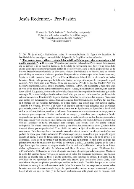 Descargar PDF aquí - Difusión obra María Valtorta