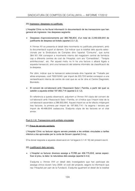 Informe 17/2012 - Sindicatura de Comptes