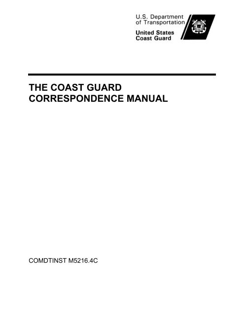 uscg military assignments manual