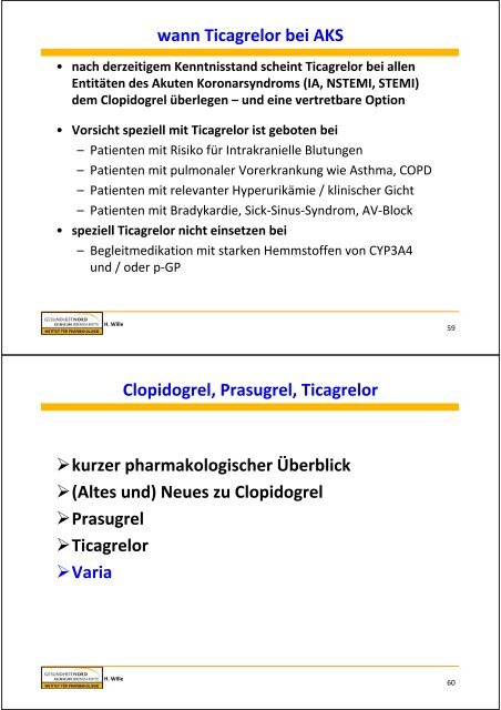 Aggregationshemmer - Hausärzteverband Bremen eV