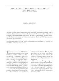 ancora sull'orologio astronomico di chiaravalle - Orologiko