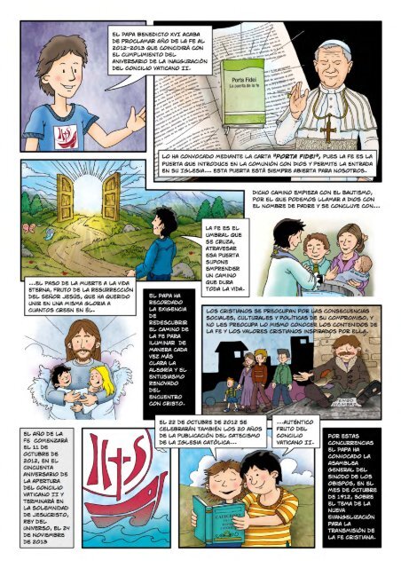 Cómic El Concilio Vaticano II en PDF