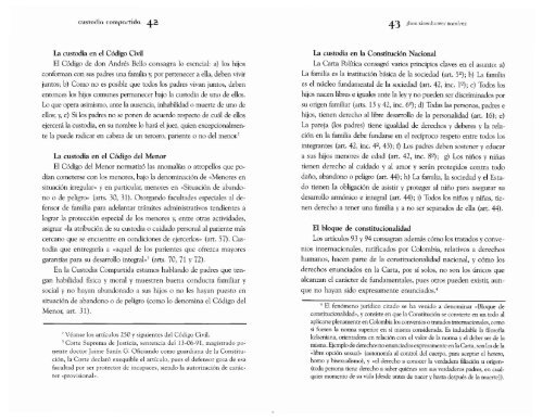 Bl cuidado personal de la custodia compartida - Biblioteca Digital ...