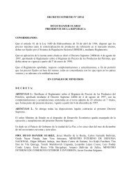 DECRETO SUPREMO Nº 24914 HUGO BANZER SUAREZ ...