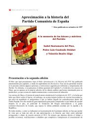 Aproximación a la historia del PCE.pdf - Biblioteca Revolucionaria