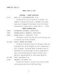 Order List (04/15/13) - Supreme Court of the United States