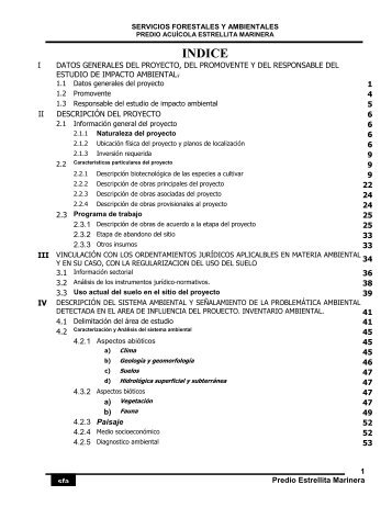 indice - sinat - Semarnat
