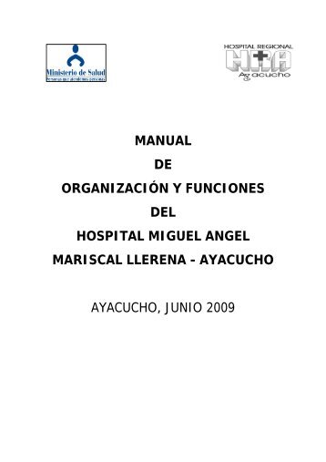 formato descripción de cargos - Hospital Regional de Ayacucho