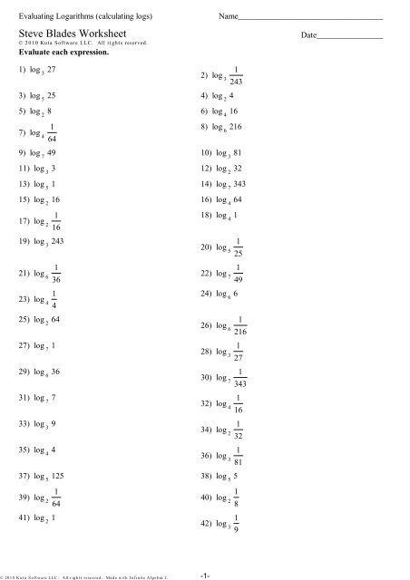 logs-worksheet-1